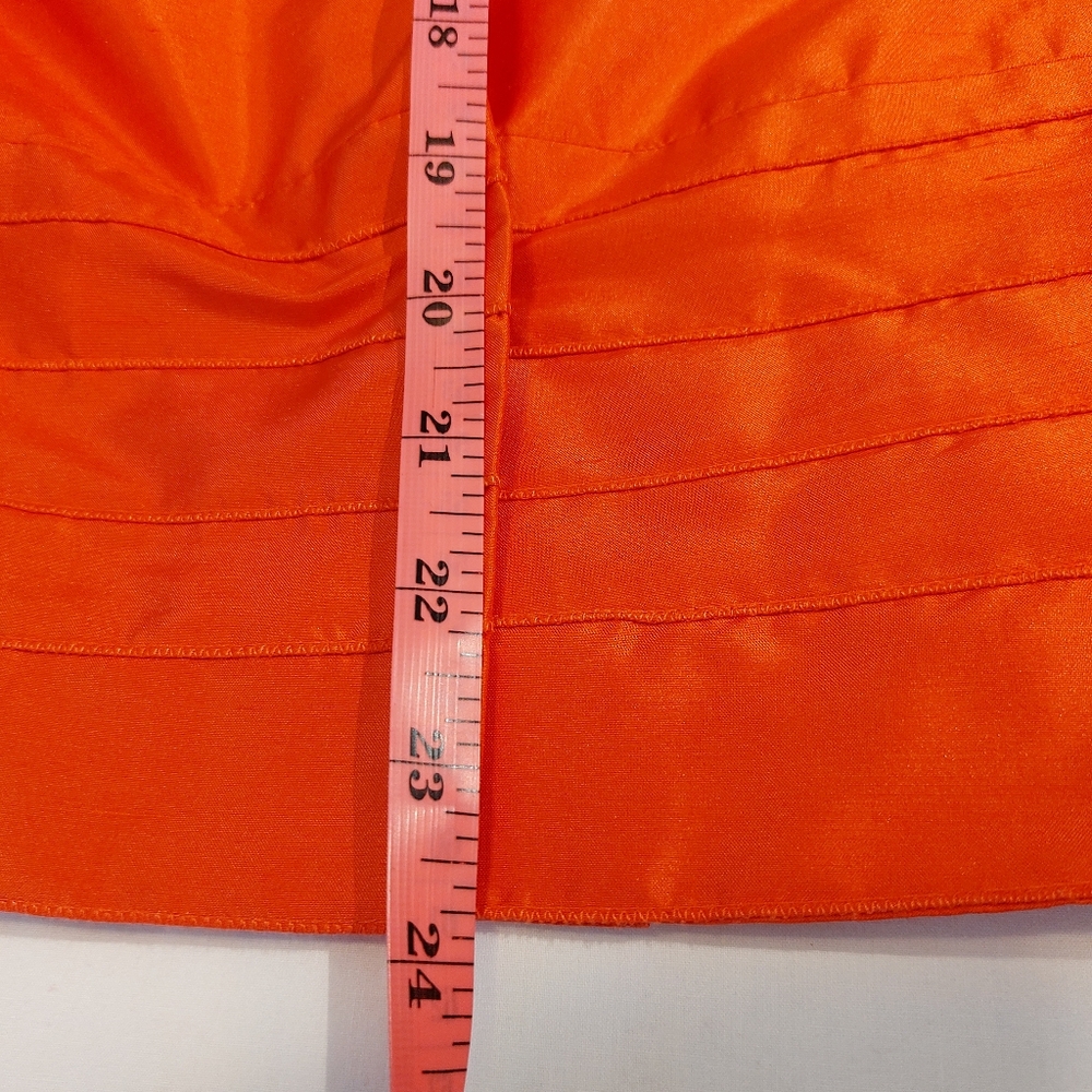 Jones New York Signature Coral Silk Jacket Blazer 14 Like New EUC - Picture 9 of 13